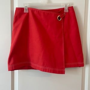 David Meister wrap skirt